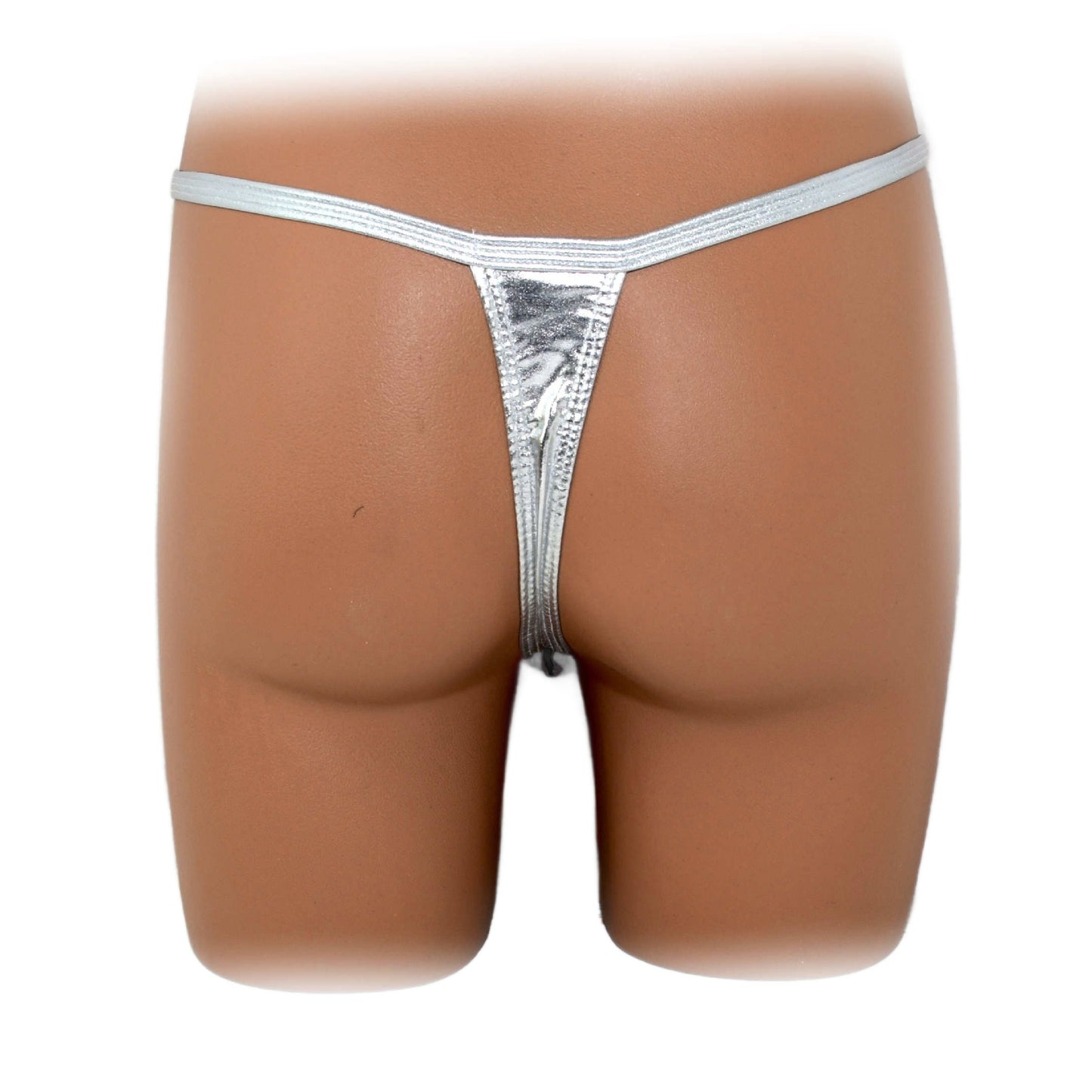 Mens thong bulge pouch thong with ring