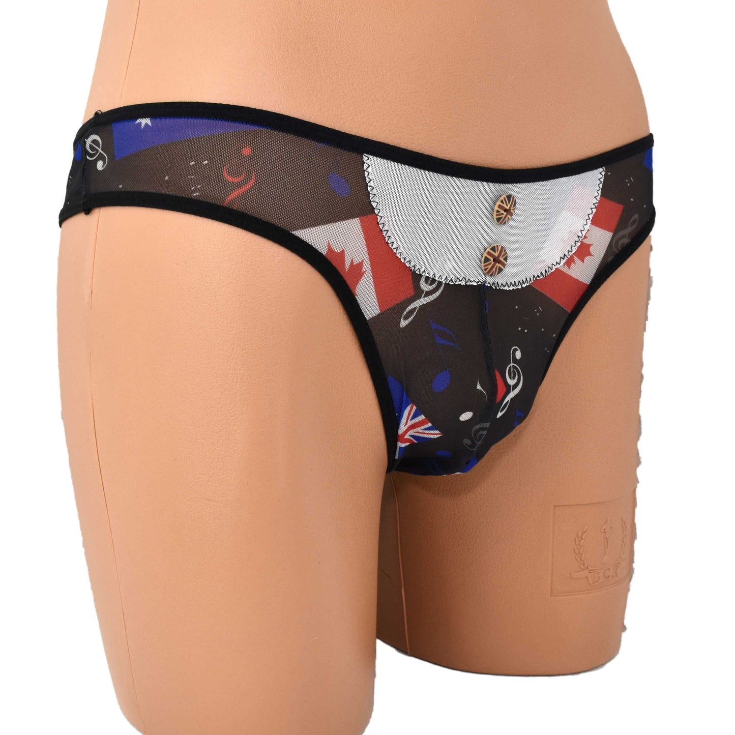 Flag String leicht transparent