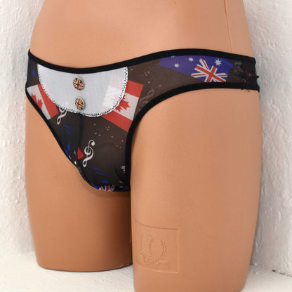 Flag String leicht transparent