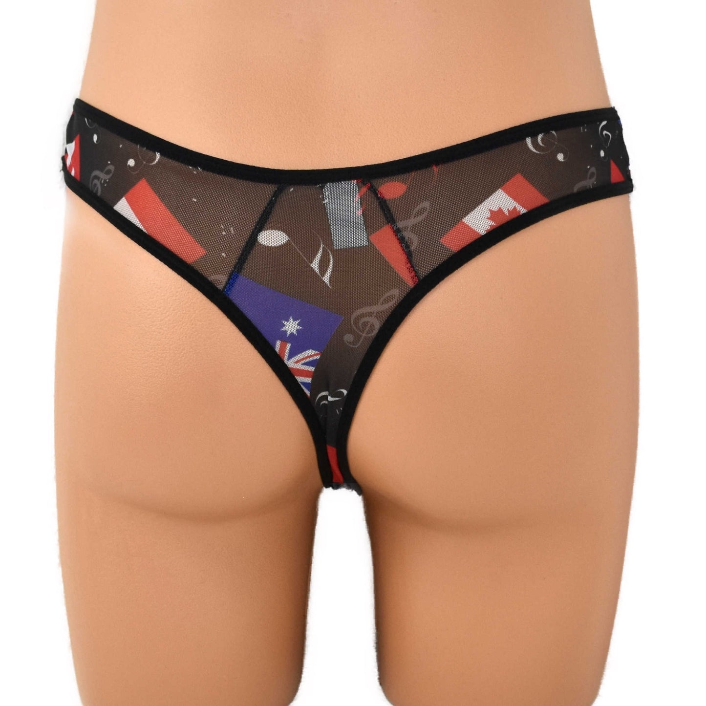 Flag String leicht transparent