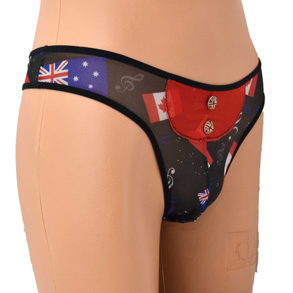 Flag String leicht transparent