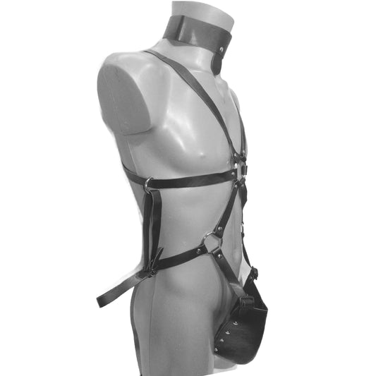 Male Body Harness Lederbody