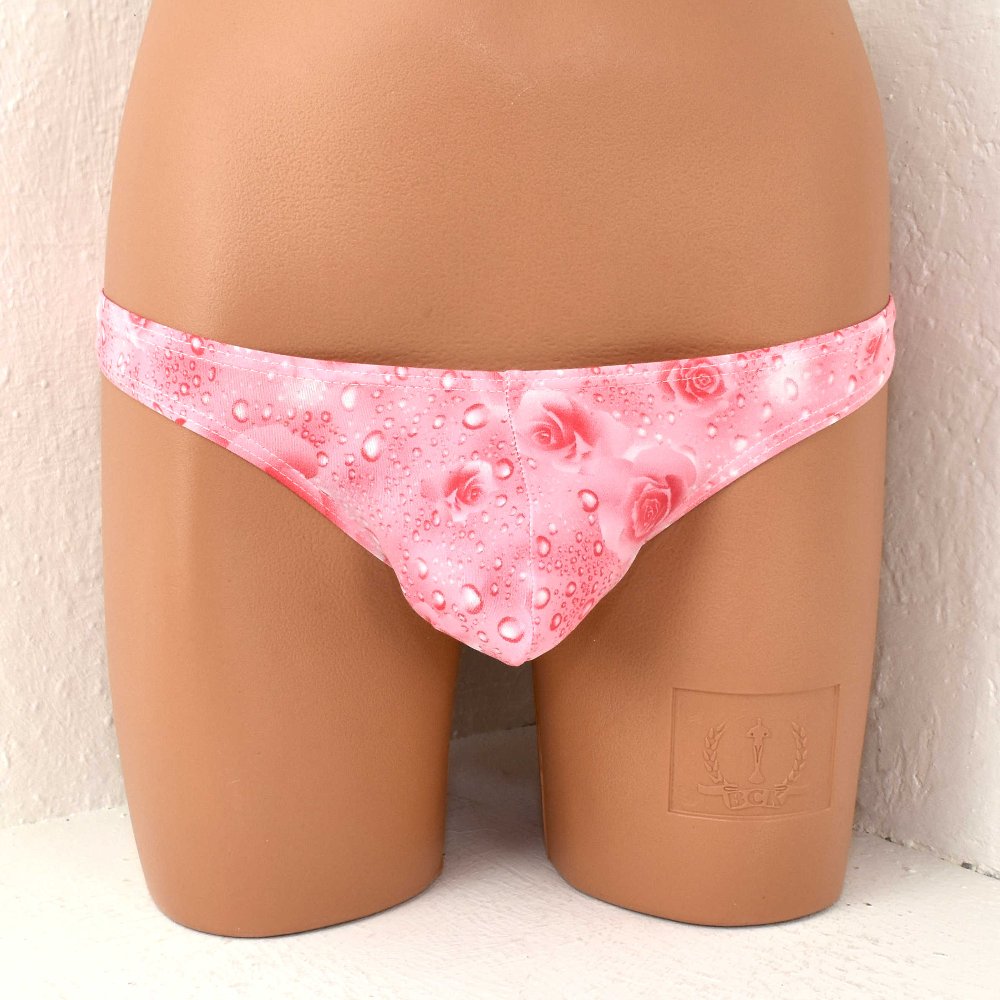 Sissy Styled String Thong Pastellfarben