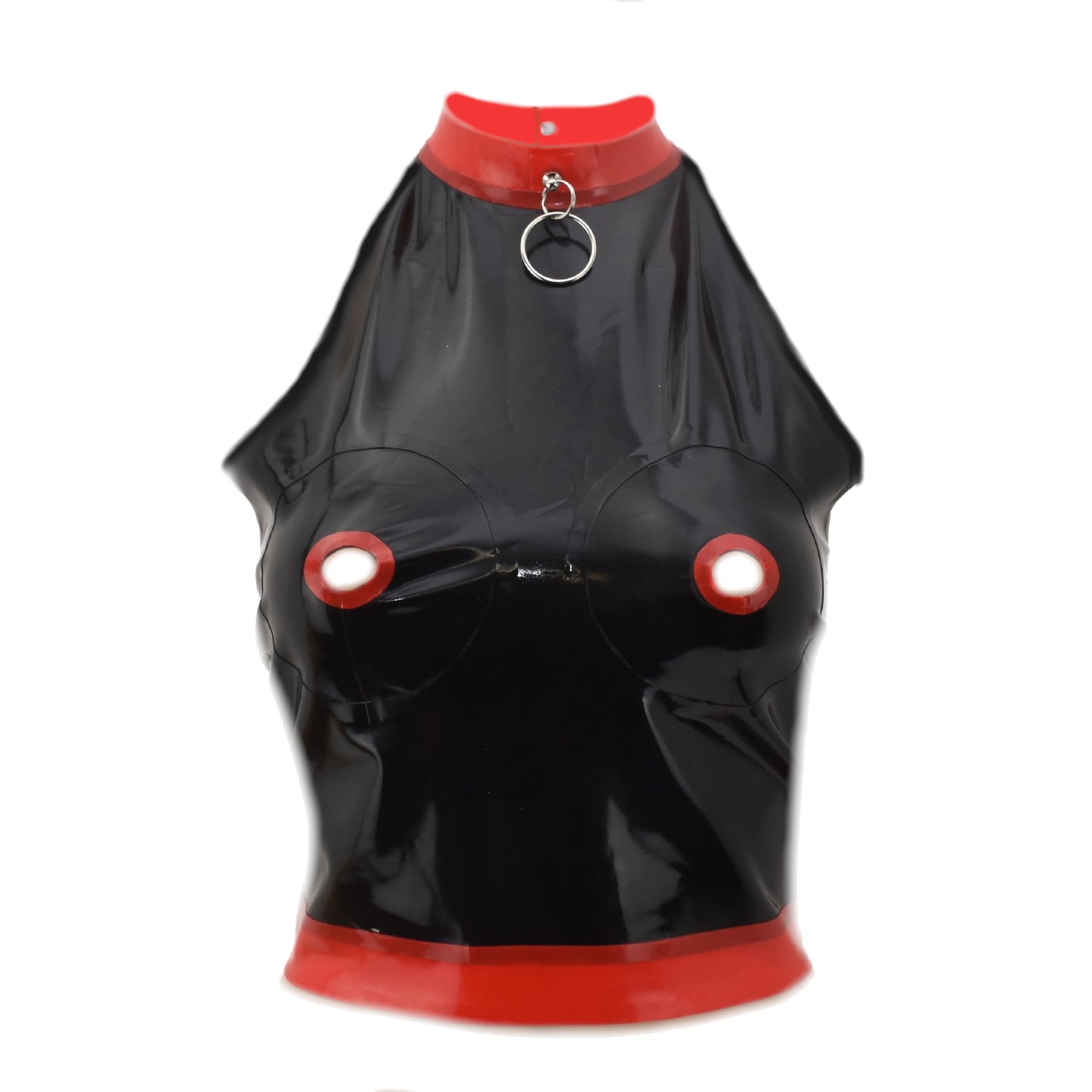 Latex Damen Oberteil Nippelfrei 0,4mm Latex