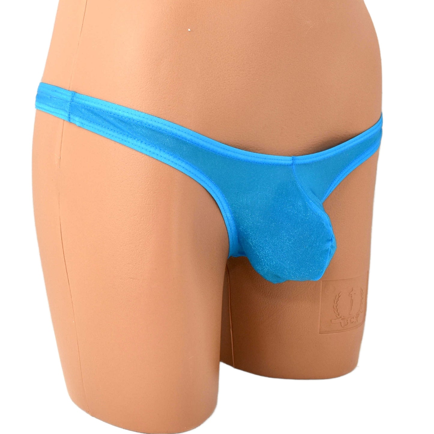 String Thong mit glitzernden Fasern