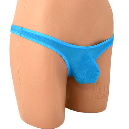 String Thong mit glitzernden Fasern