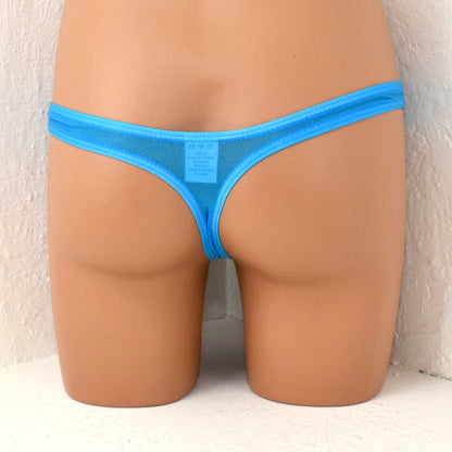 String Thong mit glitzernden Fasern