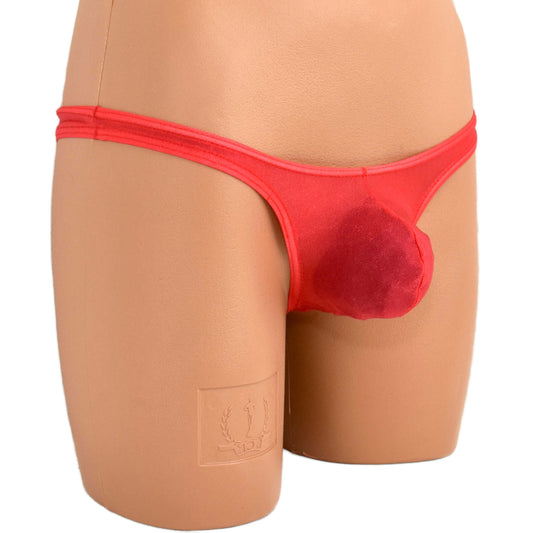 String Thong mit glitzernden Fasern