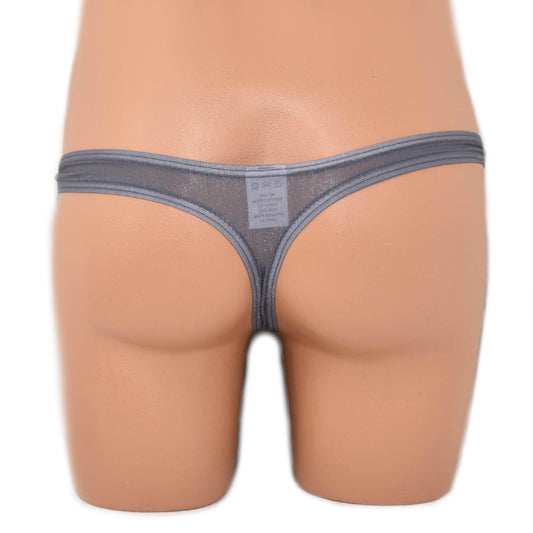 String Thong mit glitzernden Fasern