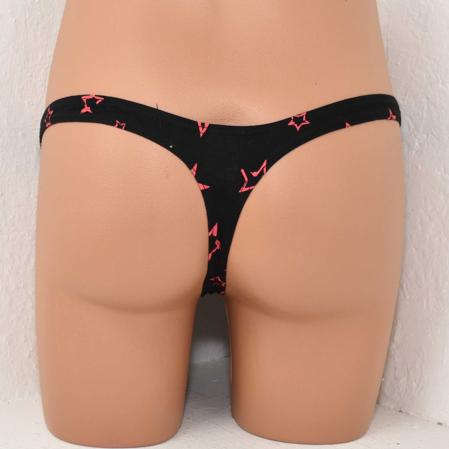 Strings Baumwolle gemustert Sterne Thongs