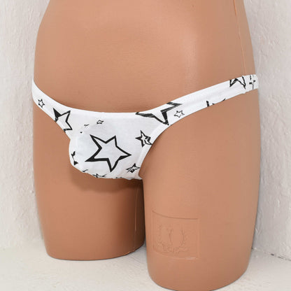 Strings Baumwolle gemustert Sterne Thongs