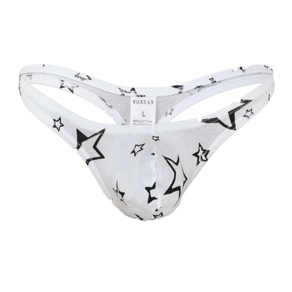 Strings Baumwolle gemustert Sterne Thongs