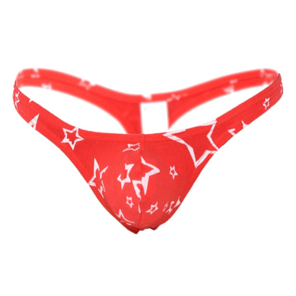 Strings Baumwolle gemustert Sterne Thongs