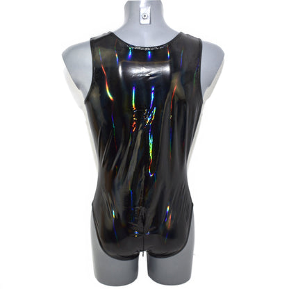 Body for him Lackleder Reißverschluss