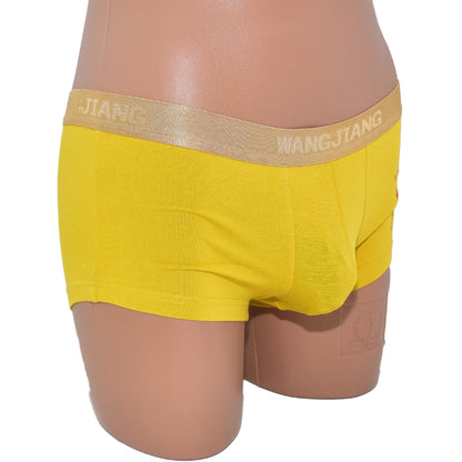 Boxer mit Goldrand Comicdruck