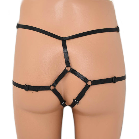 Lingerie String Panties open