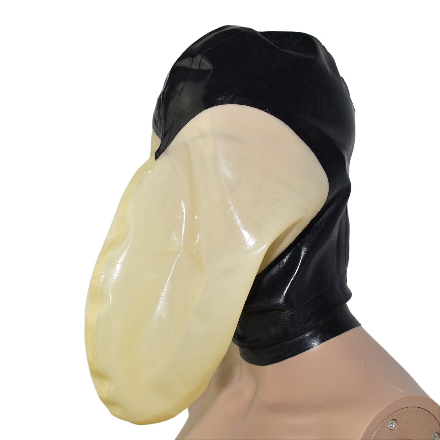 Latex Mask breath control Handmade