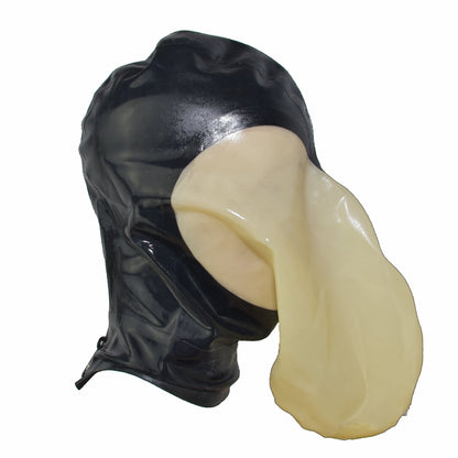Latex Mask breath control Handmade