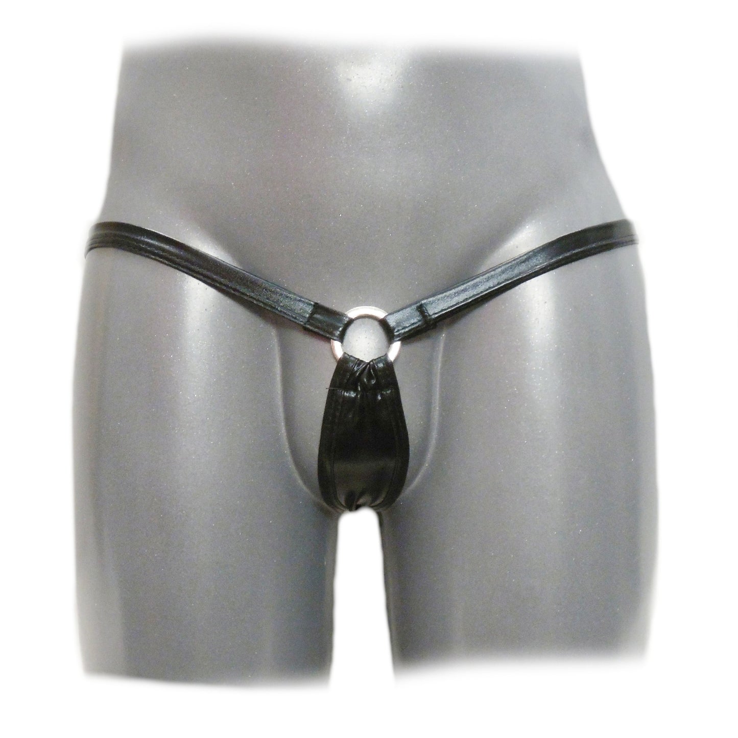Black Onyx Ring Chip Thong