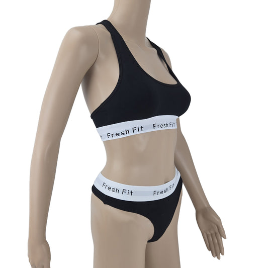 Damen Sport Set Top und String