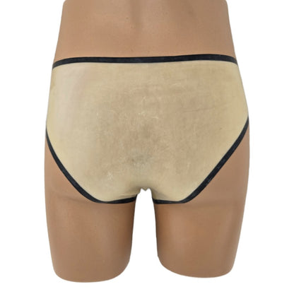 Latex Slip Transparent - Schwarzer Rand