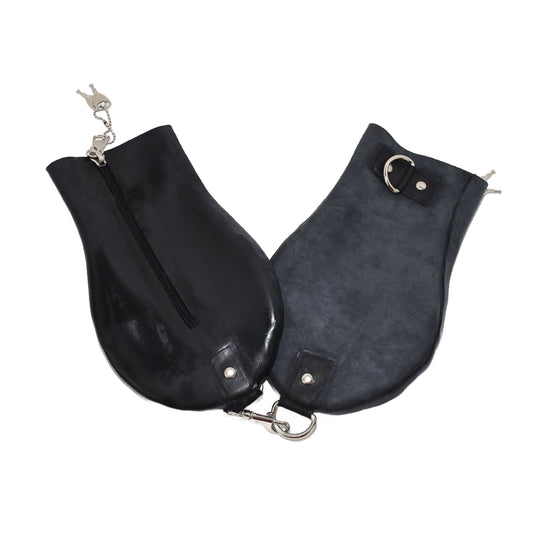 Latex Fäustling 1mm stark - Reißverschluss abschließbar