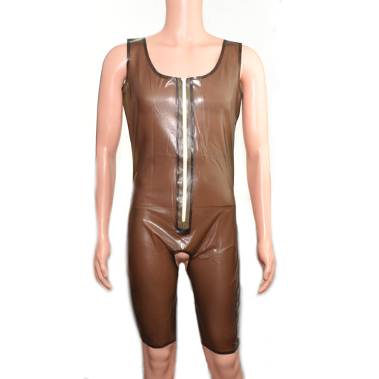 Latex Body ouvert with Zipper Latex 0,4 mm