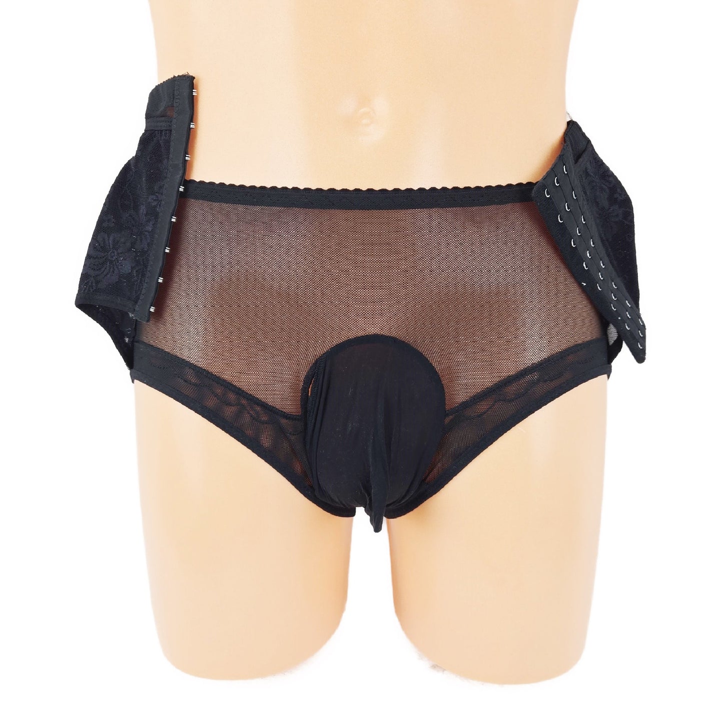 Men Waist Corsets Slimming Body Shaper Beutel seitlich offen