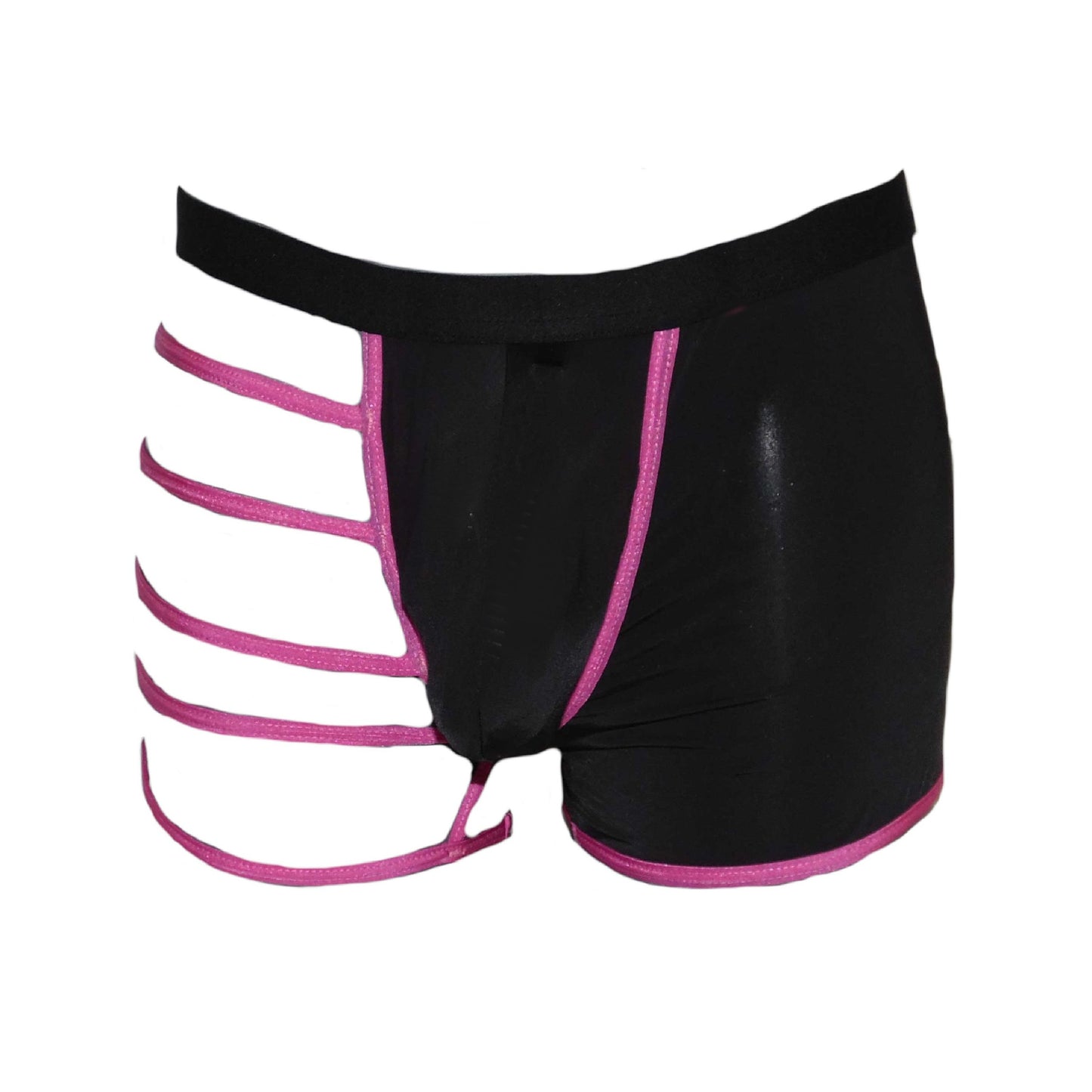 Asymmetrische Boxer rosa