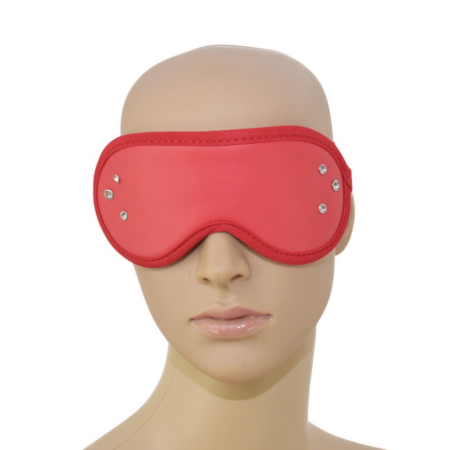 Augenmaske mit Strasssteinen