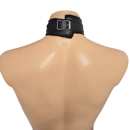 Halsband mit Leine Plüsch gepolstert