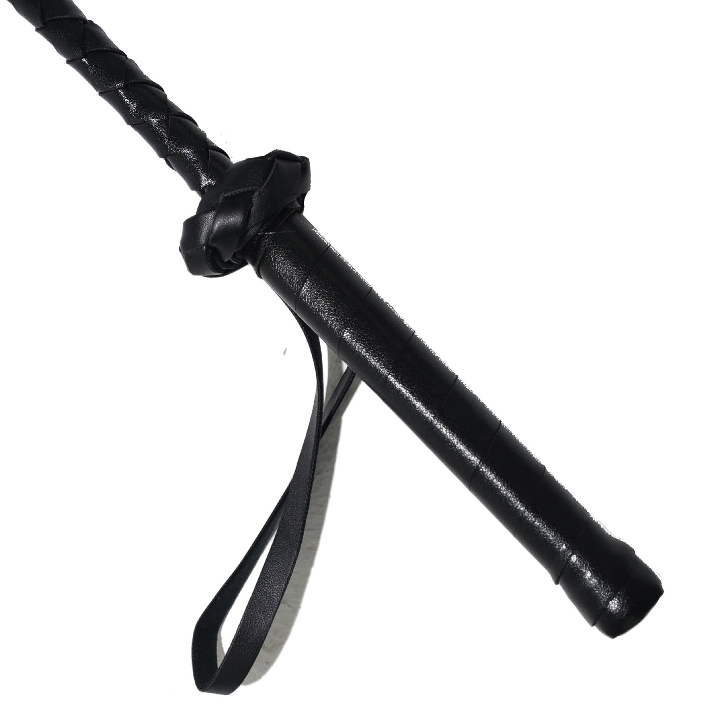 SM-Patsche aus Kunstleder Kleeblatt elastisch