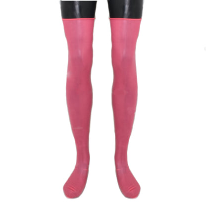 Latex Halterlose Strümpfe 0,4 mm