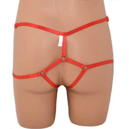 Lingerie String Panties open