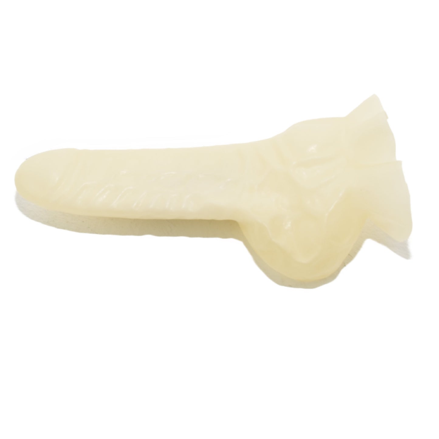 Latex Rifflecondom mit Hodensack 18cm