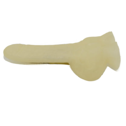Latex Rifflecondom mit Hodensack 18cm
