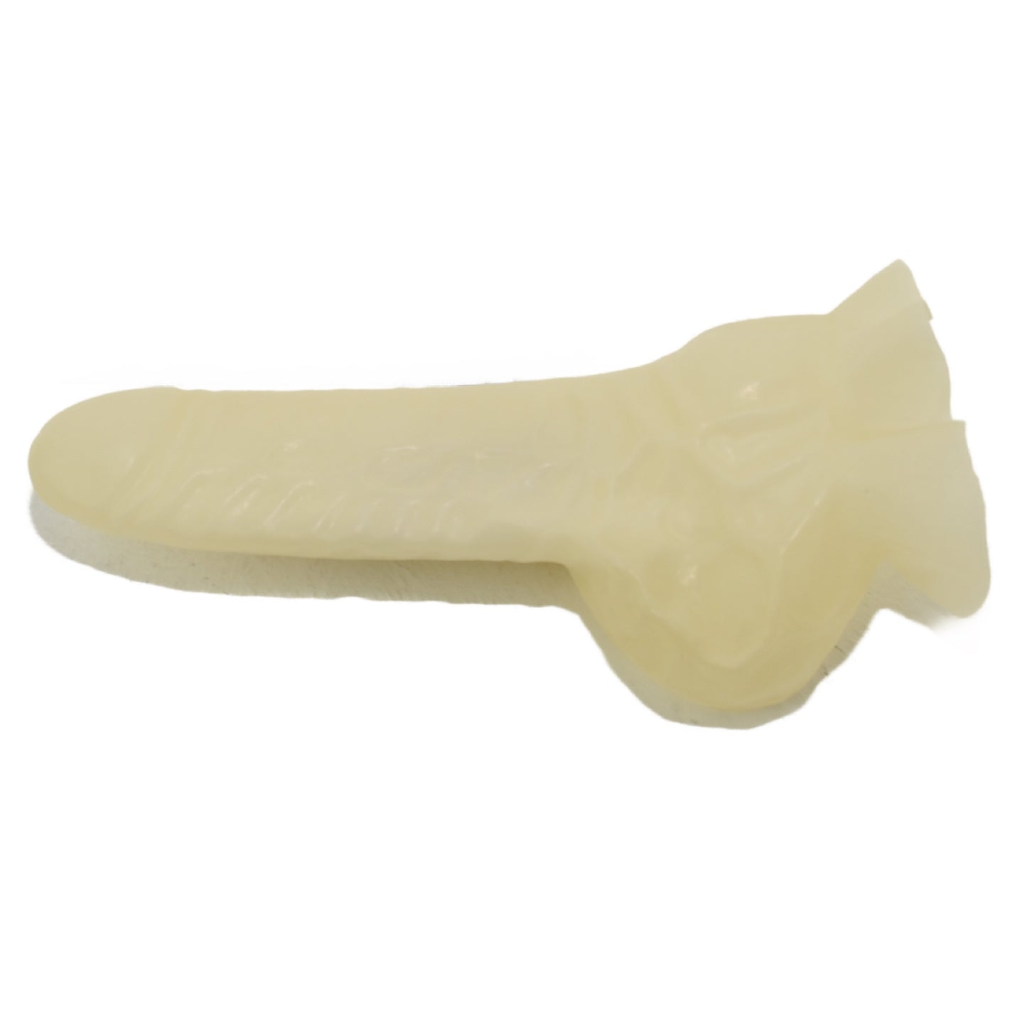 Latex Rifflecondom mit Hodensack 18cm