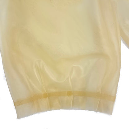 Latex Rüschen Hose im Schritt offen Taille 60 cm