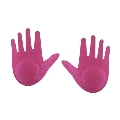 Nipple cover stickers hand