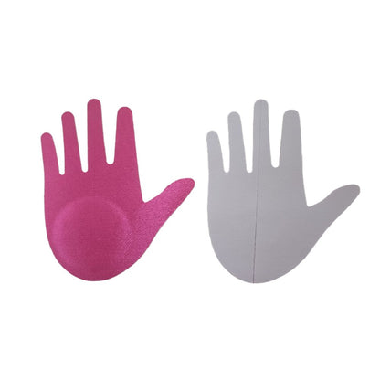 Nipple cover stickers hand