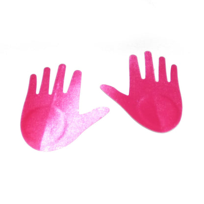 Nipple cover stickers hand