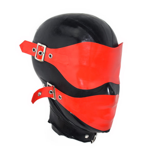 Latex Mask Eyes Gags and Mouth