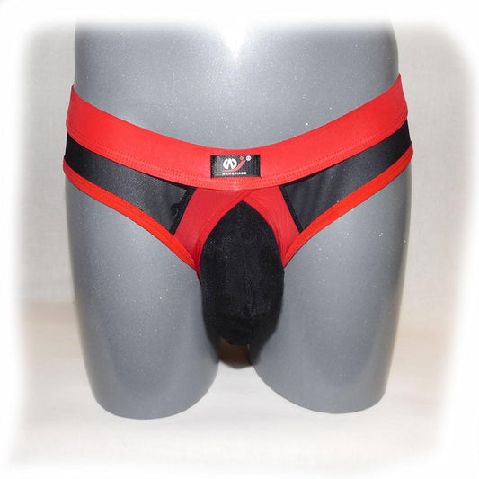 Slip mit extra Platz für das beste Stück transparent