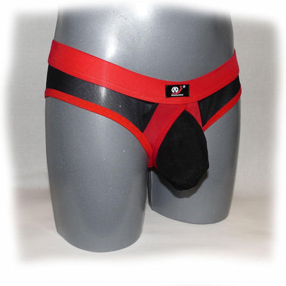 Slip mit extra Platz für das beste Stück transparent