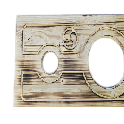 Pranger Mittelalter, leichte Bauart, abschließbar mit Verzierung