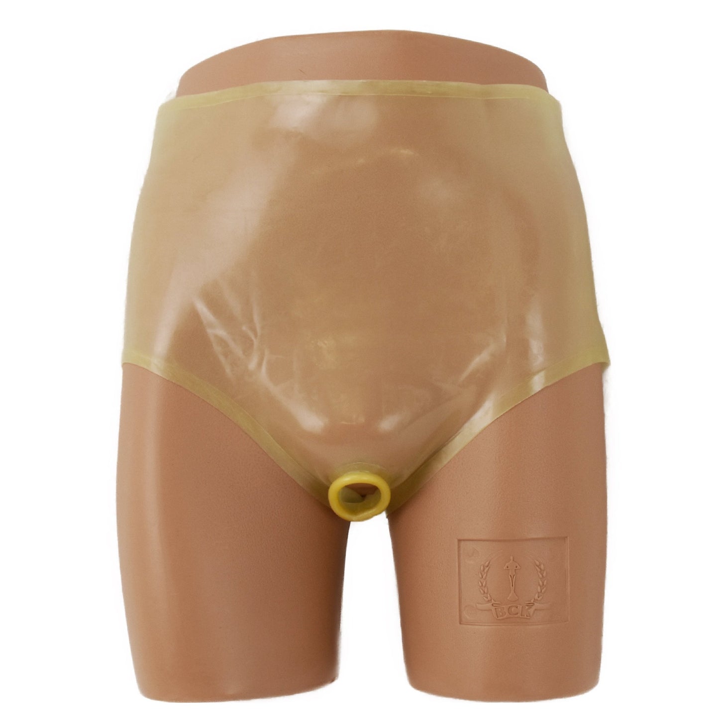 Latex Slip ouvert transparent