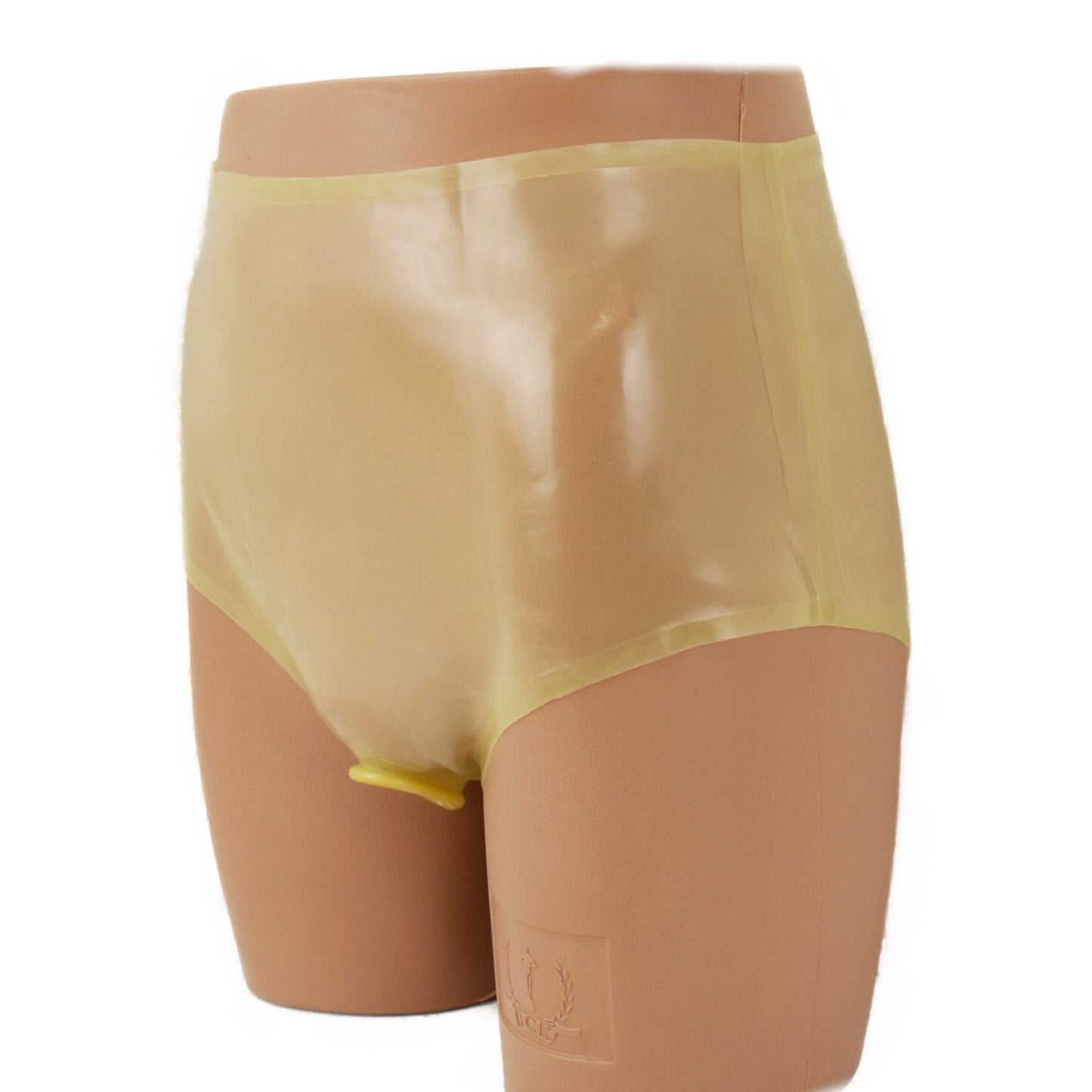 Latex Slip ouvert transparent