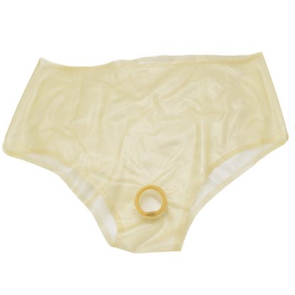 Latex Slip ouvert transparent