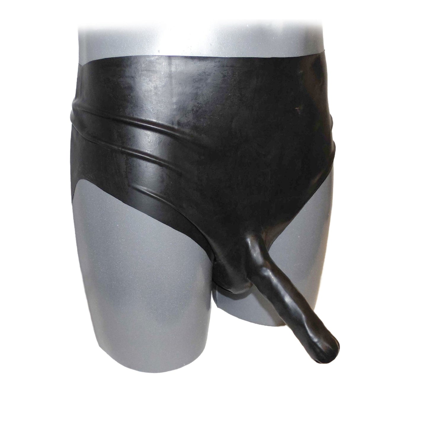 Mens short with condom 12 cm