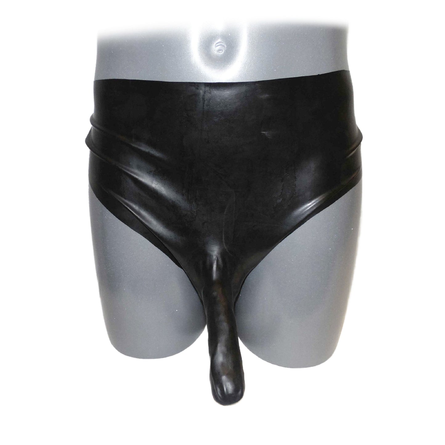 Mens short with condom 12 cm